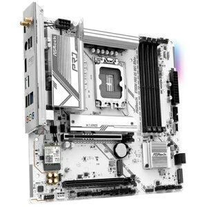 ASRock B760M Pro RS WiFi White (B760 1700 MicroATX) hXp胂f