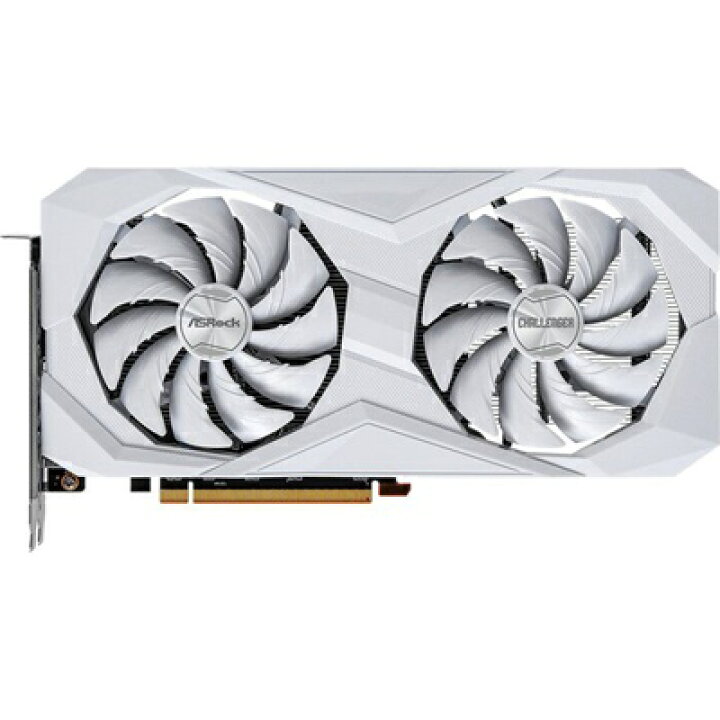楽天市場】ASRock Radeon RX 6600 Challenger White 8GB (RX6600 CLW 