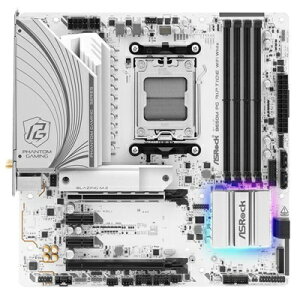 ASRock B650M PG Riptide WiFi White (B650 AM5 MicroATX)