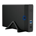 玄人志向 GW3.5AM-SU3PE (USB3.2 Gen.1接続 3.5インチ SATA 外付けHDDケース)
