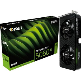 Palit(パリット) GeForce RTX 5060 Ti Dual 8GB / NE7506T019P1 / グラフィックボード