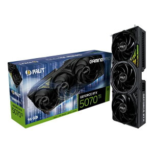 Scheda Video Palit GeForce RTX 5070 Ti GamingPro-S | 16 GB GDDR7, 8960 CUDA, PCIe 5.0, 3 Ventole, HDMI 2.1b