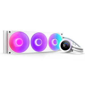 NZXT KRAKEN PLUS 360 RGB RL-KR360-W2 (ホワイト)