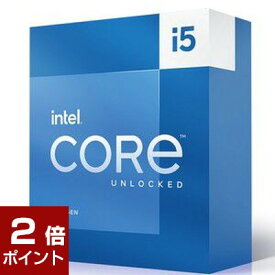 【ポイント2倍★4月27日9時59分まで】【国内正規品】INTEL インテル / Core i5 13600K BOX / 動作クロック周波数:3.5GHz / ソケット形状:LGA1700 / [Corei513600KBOX] / 735858526715