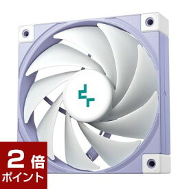 【ポイント2倍★6月11日1時59分まで】DEEPCOOL FK120 PASTEL PURPLE R-FK120PP-WPNP-A-1 ドスパラ限定モデル