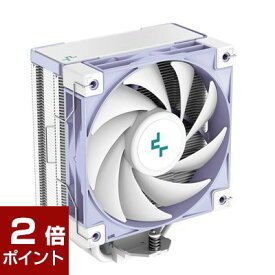 【ポイント2倍★6月11日1時59分まで】DEEPCOOL AK400 WH PASTEL PURPLE R-G-AK400-WPNPMN-A ドスパラ限定モデル