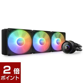 【ポイント2倍★4月27日9時59分まで】NZXT Kraken 360 RGB RL-KR360-B1 (ブラック)