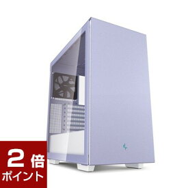 【ポイント2倍★6月11日1時59分まで】DEEPCOOL CH510 PASTEL PURPLE R-CH510-PSPU-J-1 (E-ATX ガラス) ドスパラ限定モデル