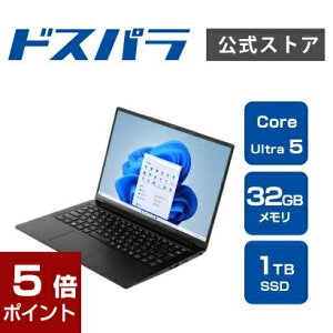 m[gPC Vi p\R THIRDWAVE F-14LN5LA 32GB Core Ultra 5 228V SSD1TB 32GB 14C` Windows 11 Home 16590-4016