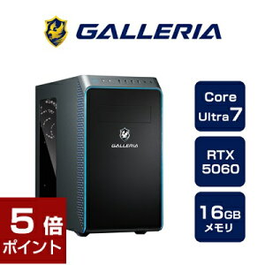 fXNgbvp\R KA GALLERIA RM7C-R56 Intel Core Ultra Core Ultra 7 265F RTX5060 SSD500GB 16GB Windows 11 Home 18385-4972