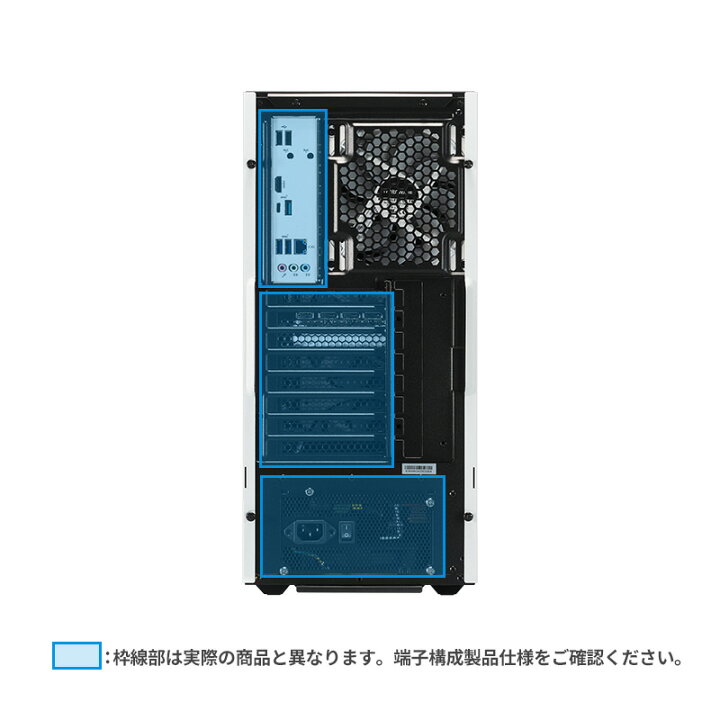 楽天市場】デスクトップPC ガレリア GALLERIA XA7C-R47S-W ホワイト 