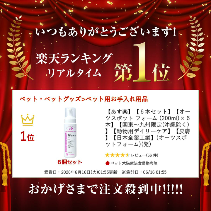 楽天市場】【あす楽】【6本セット】【オーツ スポット フォーム