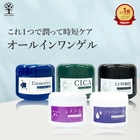 【お買い物マラソン】オールインワンゲル レチノール ナイアシンアミド CICA ヒト幹 250g ヒト幹細胞 ビタミン オールインワンジェル 保湿 潤い 乾燥肌 大容量 顔 全身 時短 スキンケア ドクダミ ティーツリー コラーゲン ヒアルロン酸 プラセンタ ハリツヤ 日本製