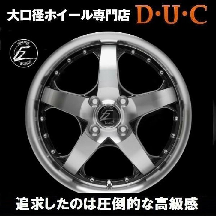 楽天市場】15インチアルミホイール 軽自動車 4本セット FZ431 ブラポリ 