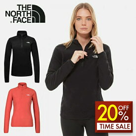 【スーパーSALE・20%OFF】海外限定 日本未発売 希少モデル正規品】THE NORTH FACE ノースフェイス レディース マイクロフリースハーフジップ ジャケット W100 GLACIER 1/4 ランニングウエア おしゃれ ギフト カップル ペア プレゼント ランニング ジップ