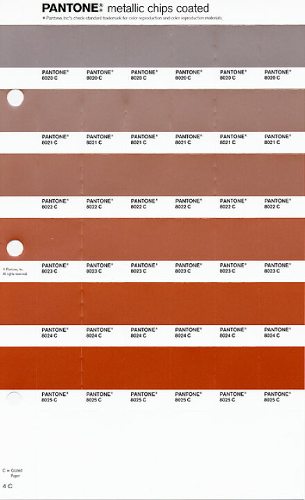楽天市場 バラ売り パントン Pantone メタリック コーテッド チップブック コマーシャル グラフィクス メタリック 差し替えページ 色見本帳 あす楽 カラー見本 カラーチャート 色番号 標準色 色見本帖 新色 色指定 短冊 色見本のｇ ｅ