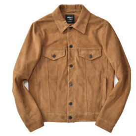 EMMETI エンメティ JACK CAMOSCIO ジャック ゴートスエード 3rd TYPE JACKET Gジャン トラッカージャケット CAMEL