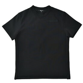 REVENIR リブニール SUVIN GIZA CREW NECK S/S クルーネックTシャツ BLACK