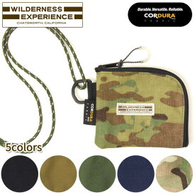 【無料ギフトラッピング 】 マルチウォレット WILDERNESS EXPERIENCE（ウィルダネスエクスペリエンス） 財布 小物 日本製 MADE IN JAPAN 収納 便利 おしゃれ 男女兼用 メンズ レディース プレゼント シンプル 蓄光素材 58219 ゆうパケット