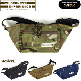 WILDERNESS EXPERIENCE（ウィルダネスエクスペリエンス）ミニバナナポーチ MINI BANANA POUCH ウエストポーチ ショルダーバッグ 日本製 MADE IN JAPAN 男女兼用 メンズ レディース プレゼント 58220【送料無料】