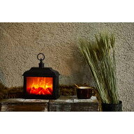 LED暖炉　Mサイズ　PE660000720☆本物そっくりのリアルなゆらめき