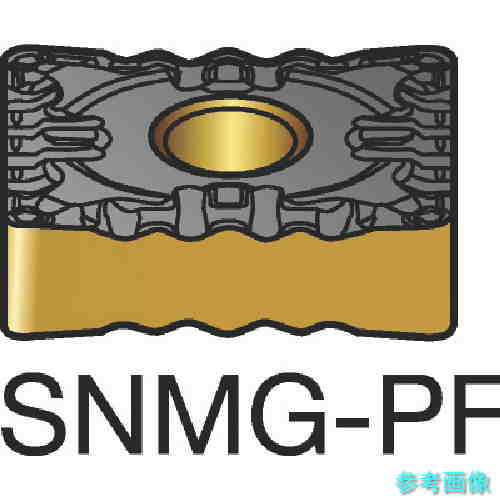 サンドビック SNMG 12 04 08-PF T-Max P 旋削用ネガチップ(110) 1525 