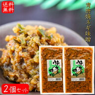 【送料無料】青唐焼ネギ味噌 250g×2個 国内製造味噌使用 青唐辛子味噌 焼きねぎ 青唐がらし味噌 ご飯の…