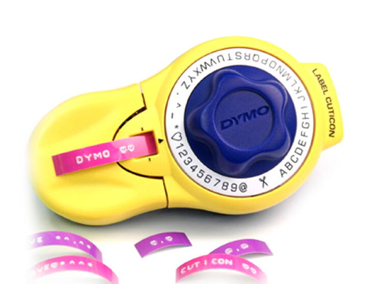楽天市場 Dymo ダイモ ラベル キューティコン Label Cuticon アルファベット大文字 数字入力タイプ テープライター 手作り Diy シール ステッカー 文房具 輸入 文具 デザイン おしゃれ 海外 レトロ かわいい シンプル お名前シール おしゃれ文具専門店イー オフィス