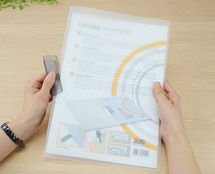 楽天市場 Jalema ジャレマ Lucido パワーファイル サイズのクリップファイル 事務用品 オフィス 文房具 デザイン文具 ファイル スライド式 書類整理 整理整頓 ポートフォリオ クリアファイル クリップ 海外 輸入 イーオフィス おしゃれ文具専門店イー オフィス
