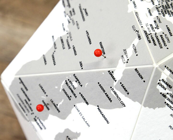 楽天市場 Palomar パロマー Here パーソナルグローブ ピン By Cities雑貨 地図 オブジェ インテリア 地球儀 旅行 置物 おしゃれ イーオフィス おしゃれ文具専門店イー オフィス