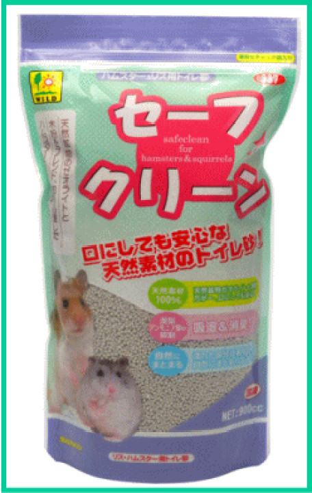 楽天市場】天然ゼオライトと木粉だけで作られたハムスター用固まる