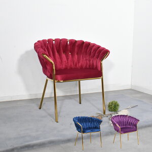 ダイニングチェア ベルベット くすみカラー ベロア クッション 肉厚クッション グレー 化粧イス ドレッサー ブライダルサロン エステ ホテル ラウンジチェア おしゃれ 1脚 椅子 1年保証