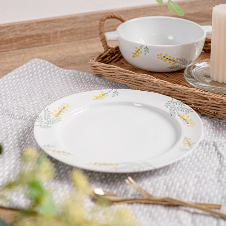 楽天市場】波佐見焼 和ミモザ 19.5cmプレート 皿 中皿 取り皿 ケーキ 楽天市場】波佐見焼 和ミモザ 19.5cmプレート 皿 中皿 取り皿 ケーキ