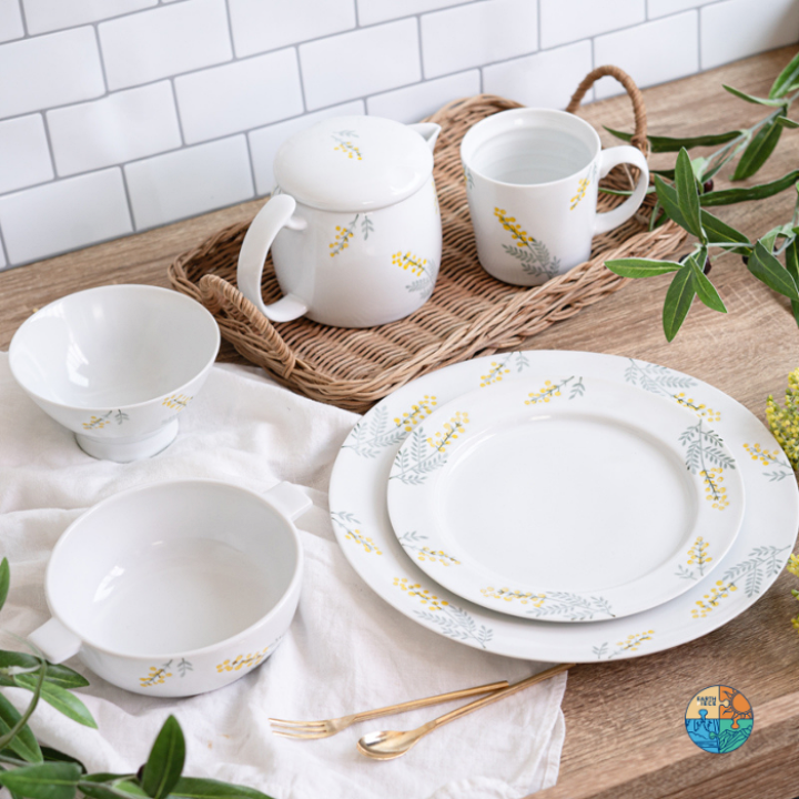 非売品MPM saxonia   30anniversary  大皿 プレート 楽天市場】波佐見焼 和ミモザ 19.5cmプレート 皿 中皿 取り皿 ケーキ