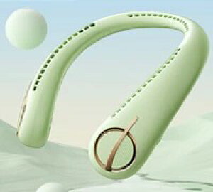 首かけ扇風機 羽なし マイナスイオン 360度送風 角度 風量 調整 ポータブル ハンディ ファン USB 充電式 ミニ 扇風機 静か おしゃれ 軽量 軽い ネックファン ネッククーラー 熱中症対策 夏 涼し