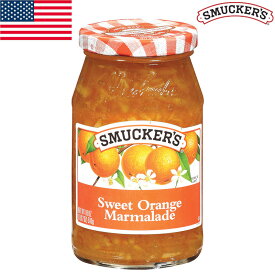 SMUCKER'S スマッカーズ オレンジマーマレード 340g 瓶 フルーツジャム ママレード アメリカみやげ アメリカ土産