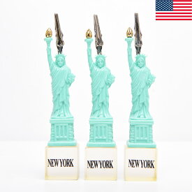 自由の女神メモスタンド 3個セット カードスタンド クリップスタンド カード立て NY ニューヨーク旅行 ニューヨーク土産 アメリカみやげ アメリカ土産 海外 雑貨