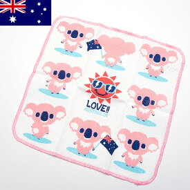 オーストラリアコアラキッチンタオル 3枚セット koala こあら オージー ハンカチ お手拭き オーストラリア土産 輸入雑貨