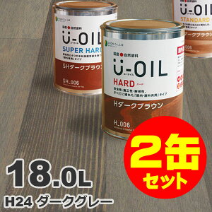 2�ʃZ�b�g�����IU-OIL�i���[�I�C���j �I�C���X�e�C�� �n�[�h H24 �_�[�N�O���[[18L×2��] �����O �ؕ��p ���Y ���R�h��