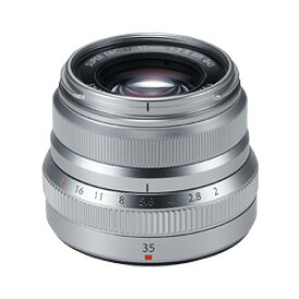 【ラッピング無料】【送料無料】富士フイルム フジノンレンズ XF35MMF2 R WR シルバー XFレンズ 単焦点　標準レンズ