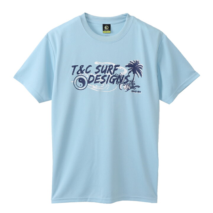 TC SURF DESIGNS ポロシャツ Tシャツ 薄手 バックプリント M