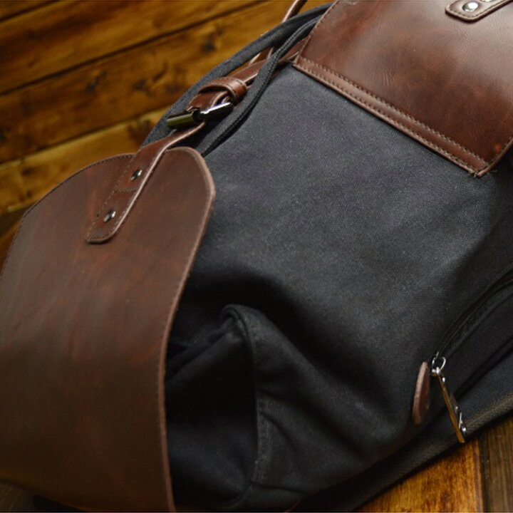 楽天市場 メンズ バッグ リュック レザー おしゃれ キャンバス地 ギフト シンプル リュックサック 誕生日 大きめ バックバック クリスマス プレゼント 誕生日プレゼント クリスマス プレゼント 通勤 高校生 大学生 かっこいい かわいい 父 父親 お父さん 買い替え ８ｂ