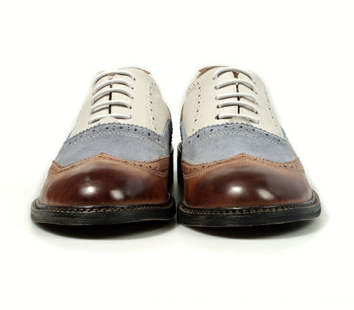 楽天市場 メンズ カジュアル 靴 革靴 牛本革 スウェード 異素材 切替し ウイングチップ シューズ ビジネスシューズ ギフト 紳士 本革靴 ローファー ウィング チップ メンズ 牛革 革 本革 革靴 靴 男性 彼氏 おしゃれ オシャレ クリスマス プレゼント 誕生日 誕生日