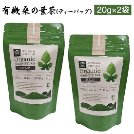 【500円 OFFクーポン】送料無料 鹿児島県産 有機桑の葉茶(ティーバッグ) 20g(2g×10包) お茶 ティーパック 有機くわ茶 桑茶 有機栽培 共同開発商品 鹿児島大学 ギフト プレゼント お取り寄せ