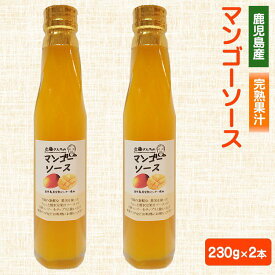 近藤さんちのマンゴーソース 230g × 2本セット 鹿児島 お土産 中元 お中元 御中元