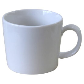 マグカップ プラットホワイト 兼用碗 215cc 国産 美濃焼食器 業務用 珈琲 コーヒー 食洗機対応 レンジ対応