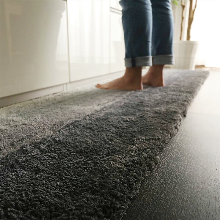 楽天市場 送料無料 キッチンマット マット ワイド ロング キッチン ラグ グラデーション 180cm おしゃれ かわいい かっこいい 西海岸風 カリフォルニア サーフ 北欧 新生活 一人暮らし ファミリー グラデーションキッチンマット 45x180cm 西海岸風雑貨の エル