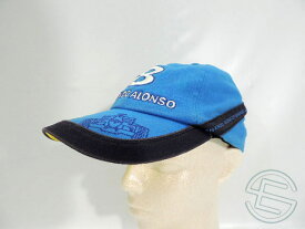 【送料無料】 フェルナンド・アロンソ 2004年 ルノー 支給品 実使用 本人用 キャップ 帽子 CAP (海外直輸入 F1 非売品USEDグッズ)