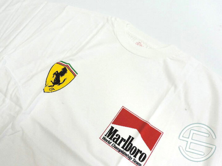 楽天市場】【送料無料】 フェラーリ 90年代 支給品 マルボロ版 Tシャツ 