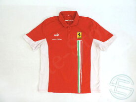 【送料無料】 フェラーリ 2007年 支給品 フィオラノサーキット用 ストレッチ素材 ポロシャツ メンズ XL 3/5 (海外直輸入 F1 非売品USEDグッズ)